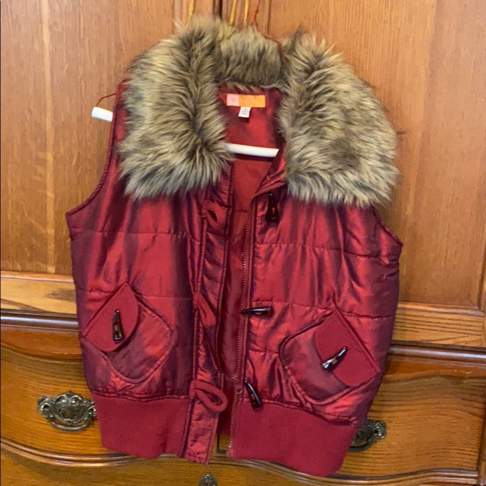 Women’s Tulle fur vest